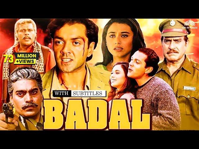 Badal (Full Movie HD) | Bobby Deol, Rani Mukerji | 90's Superhit Movie | Full Hindi Action Movie